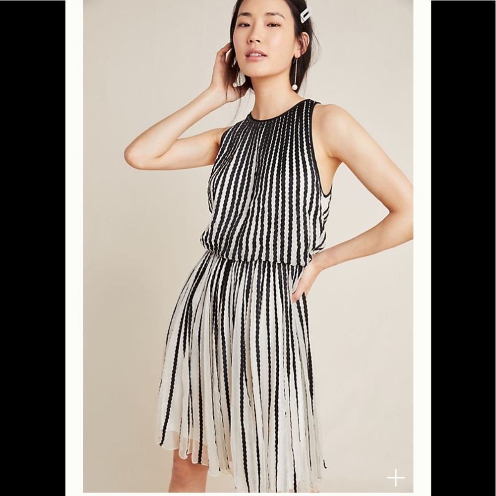 Anthropologie Martinique Halter Dress 8P